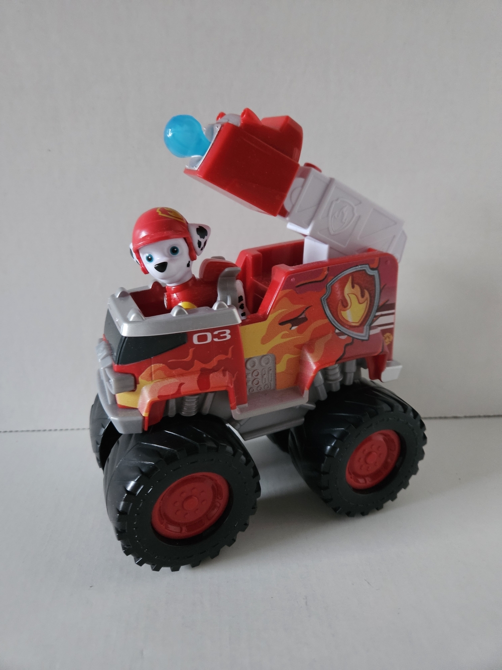 Paw Patrol Marshall Red and Black Fire Rescue Monster Truck